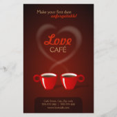 Love Cafe flyer (Voorkant)