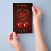 Love Cafe flyer (Hand)