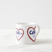Love Café Latté - Espresso Mok (Voorkant rechts)
