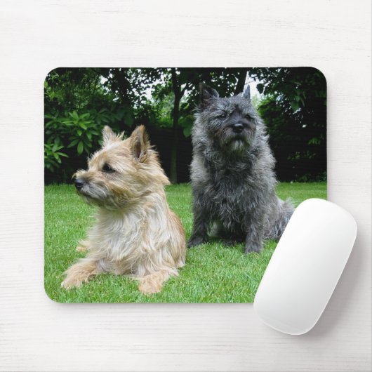 Love Cairn Terrier Puppy Dog Mousepad Muismat (Met muis)