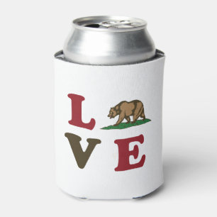 Love California Republic Grizzly Beer Blikjeskoeler