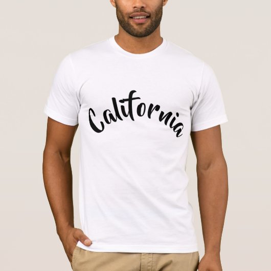 Love California Vakantie Leuk Fun Beach T-shirt (Voorkant)