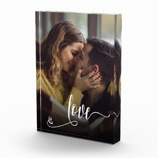 Love Calligraphy Fotoblok (Rechts)