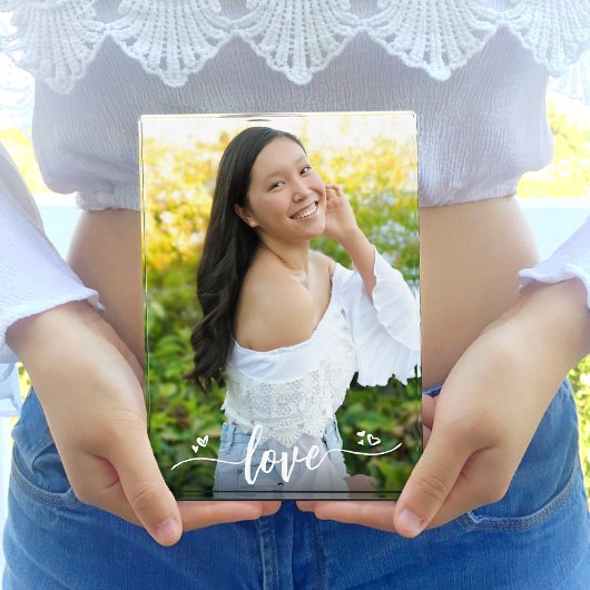 Love Calligraphy Script Heest Custom Keepomwille Fotoblokken