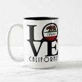 LOVE Cambria 13oz Tweekleurige Koffiemok (Links)