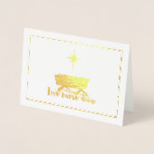 Love Came Down Kerstmis Kaart (Voorkant)