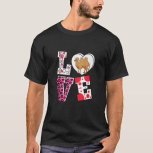 Love Camel Boerderij Dier Meisjes Jongens Gifts Fu T-shirt