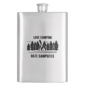 Love Camping, Hate Campsites Flacon (Voorkant)