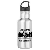 Love Camping, Hate Campsites Waterfles (Voorkant)
