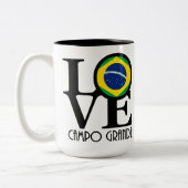 LOVE Campo Grande 15oz Tweekleurige Koffiemok (Links)