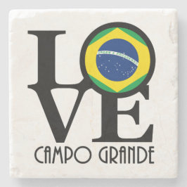 LOVE Campo Grande Stenen Onderzetter