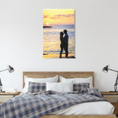 Love Canva Canvas Afdruk (Insitu (Slaapkamer))