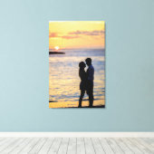 Love Canva Canvas Afdruk (Insitu (Houten vloer))