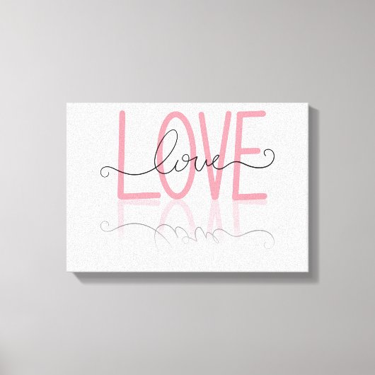Love Canvas Print (Voorkant)
