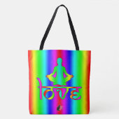 Love Canvas tas (Voorkant)