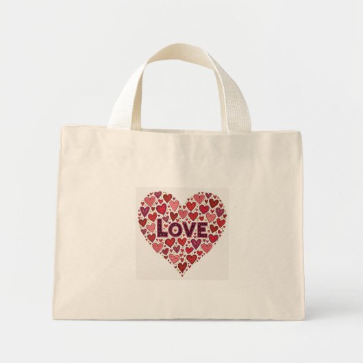 LOVE CANVAS TAS (Voorkant)