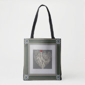 Love Canvas tas (Voorkant)