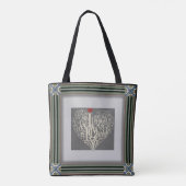 Love Canvas tas (Achterkant)