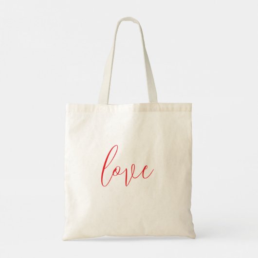 LOVE CANVAS TAS (Achterkant)