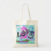 Love Canvas tas (Voorkant)