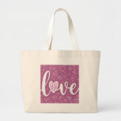 Love Canvas tas (Voorkant)