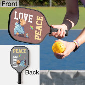 LOVE × CAPYBARA - Custom Pickleball Paddle