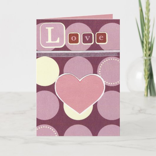 Love Card Feestdagen Kaart (Voorkant)