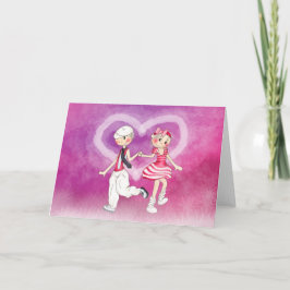 Love card feestdagen kaart