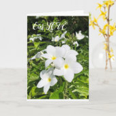 Love Card Kaart (Gele Bloem)