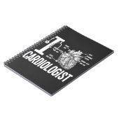 Love Cardioloog Heart Anatomic Cardiology Notitieboek (Linkerzijde)