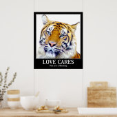 Love Cares_ Poster (Keuken)