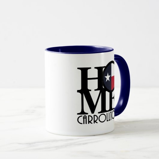 LOVE Carrolton Texas Mok (Voorkant rechts)