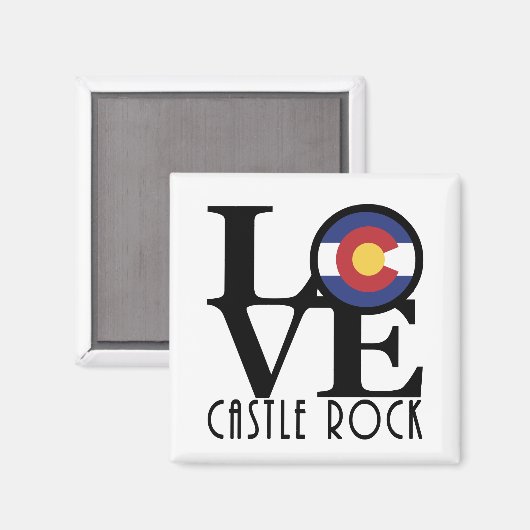 LOVE Castle Rock Magneet (Voorkant / Achterkant)
