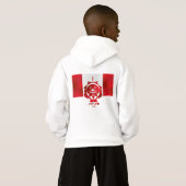 LOVE Castor/ Maple Bandera Canada by Masanser (Achterkant volledig)