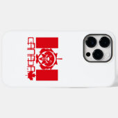  LOVE Castor/ Maple Bandera Canada by Masanser Case-Mate iPhone Case (Achterkant (horizontaal))
