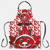 LOVE Castor/ Maple Bandera Canada by Masanser Schort (Voorkant)