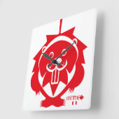  LOVE Castor/ Maple Bandera Canada by Masanser Vierkante Klok (Hoek)