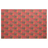 Love Cat and Butterfly Stof (Yard (91,4 cm))