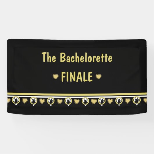 Love Cat Bachelorette Banner van Adiela Akoo (Horizontaal)