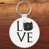 LOVE CAT COFFEE CUP SLEUTELHANGER (Voorkant)