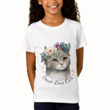 Love Cat Kind Girl