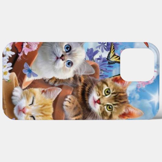 Love Cat Phone Case-Mate iPhone Case (Achterkant (horizontaal))
