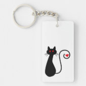 Love Cat Sleutelhanger (Voorkant)