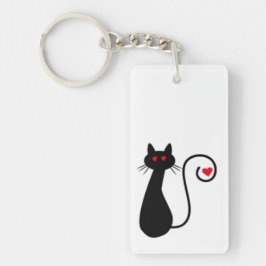 Love Cat Sleutelhanger