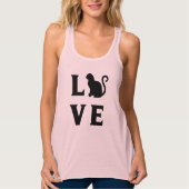 Love Cat Tanktop (Voorkant)