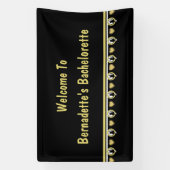 Love Cat Welkomstbanner ontworpen door Adiela Akoo Spandoek (Verticaal)