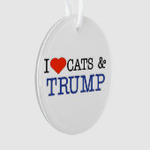 Love Cats and Trump Ornament (voorkant)