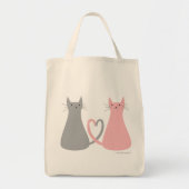 Love Cats Bag Tote Bag (Voorkant)