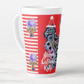Love Cats Merry Catsmus kerstrode latte Mok (Linkerhoek)