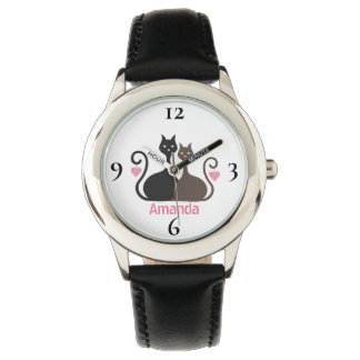 "Love Cats" Ontwerp Aangepaste eWatch Horloge